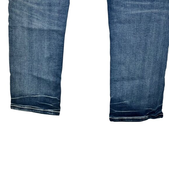 BKE Jeans Sabrina Women's Size 28 Cropped Straight Leg Medium Wash Low Rise - Picture 4 of 8